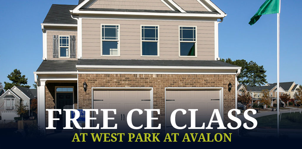 free CE course at West Park at Avalon