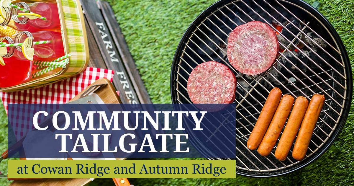 Cowan Ridge community tailgate event in Covington GA