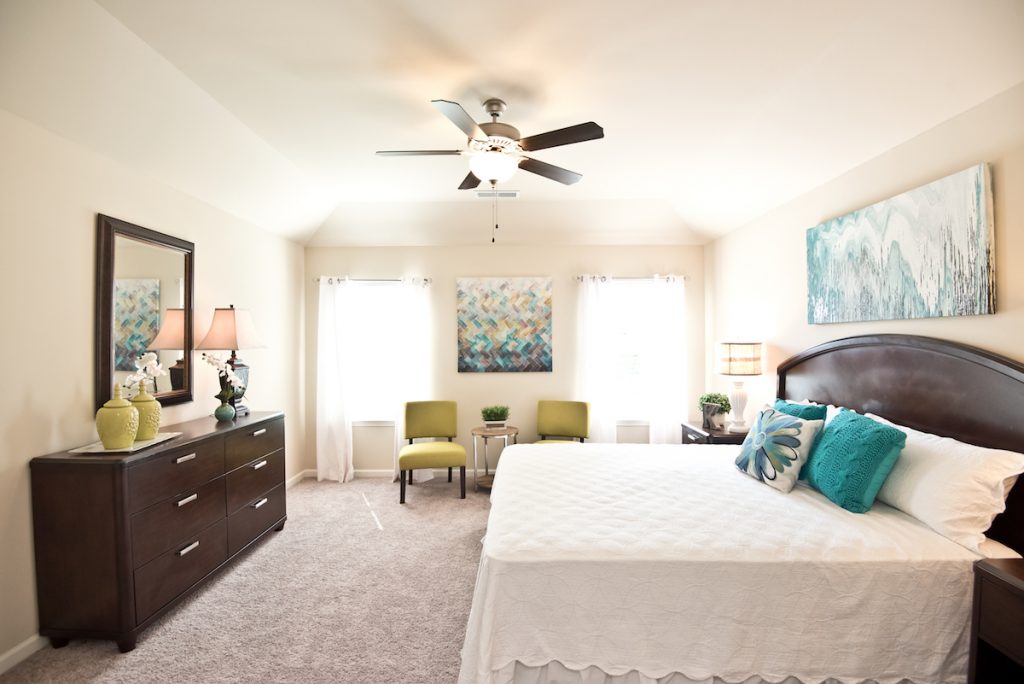 Relaxing Master Suite in Maple Village model home