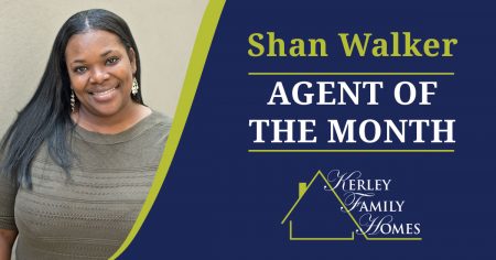 Congratulations Shan Walker, Kerley Family Home's October agent of the month