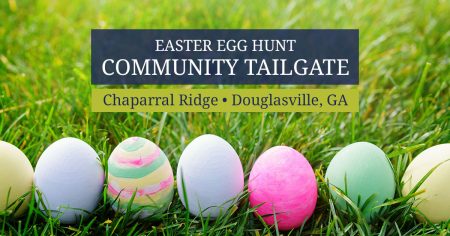 Chaparral Ridge community tailgate and Easter egg hunt