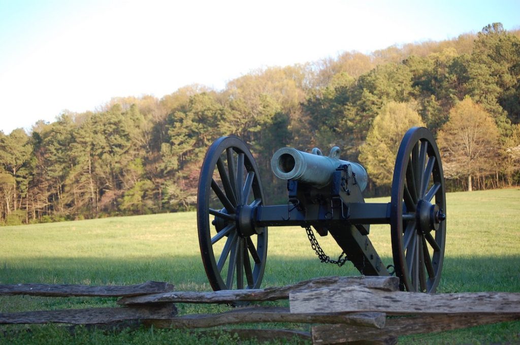 Cannon at Kennesaw National Battlefield Park