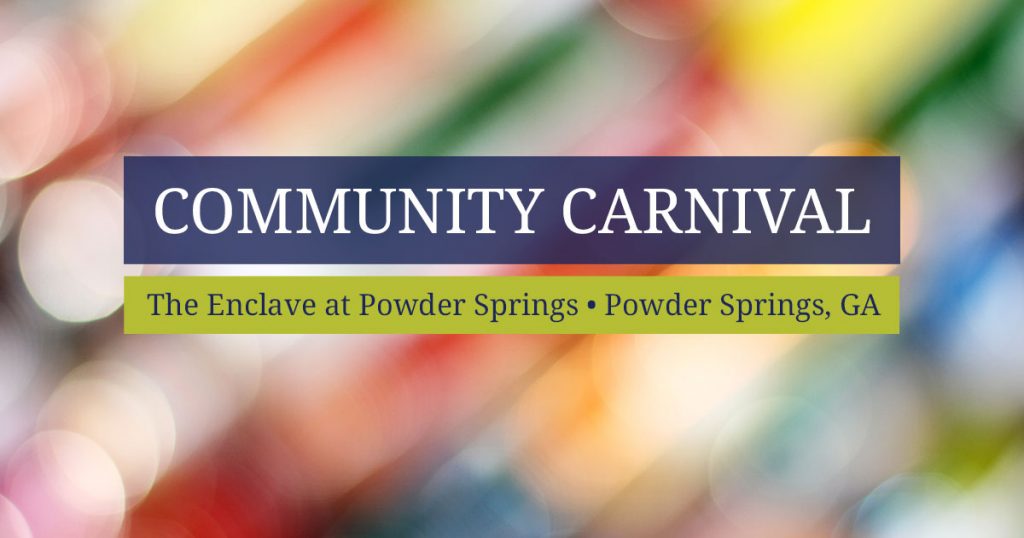 Community Carnival at The Enclave at Powder Springs