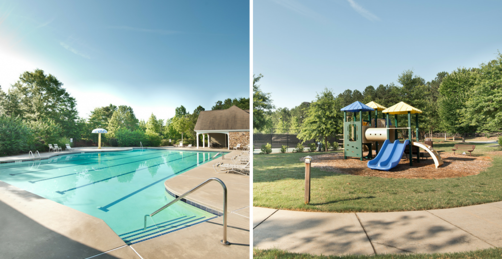 Neighborhood amenities at Ozora Lake in Loganville