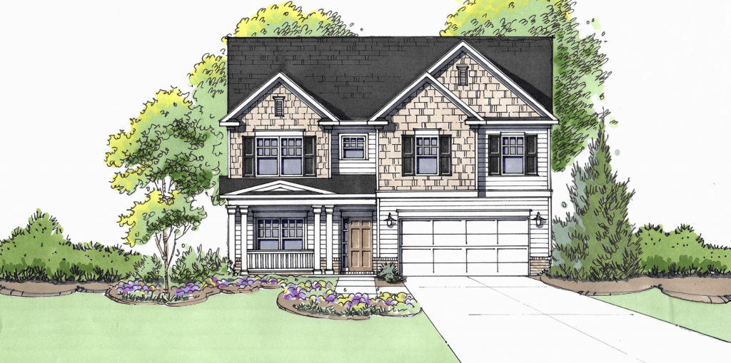 The Chatsworth floor plan awaits you at View at Cedar Mountain