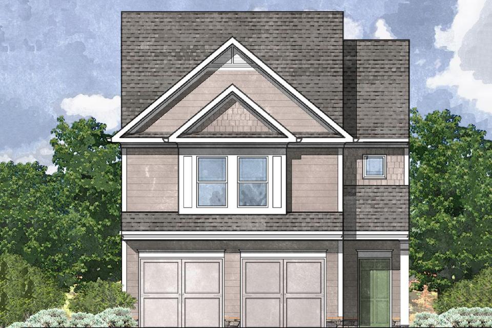 Sawyer floor plan in Villages at West Cobb