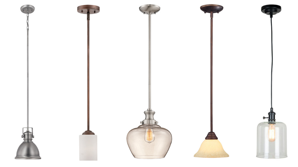 There are a variety of pendant lighting options for your new home