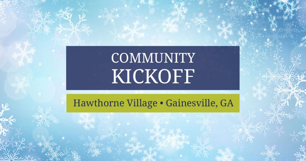 Enjoy a festive start to the holiday season at our Hawthorne Village Community Kickoff.