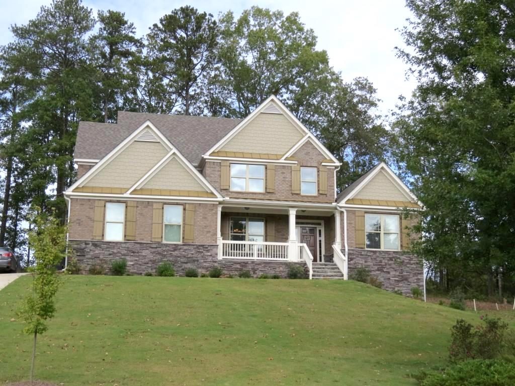 The Huntington plan on homesite 120 in Holly Springs