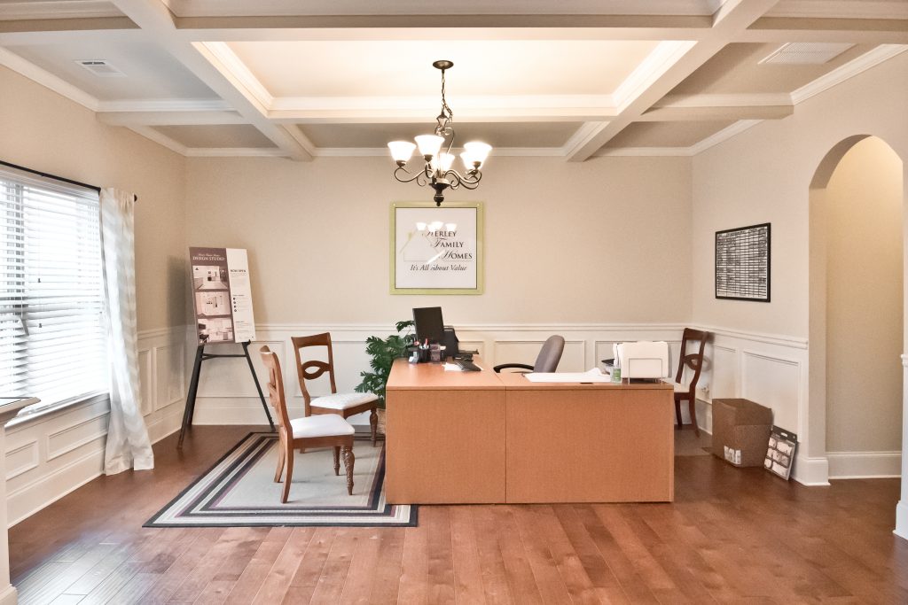 An office in a Kerley Family model home