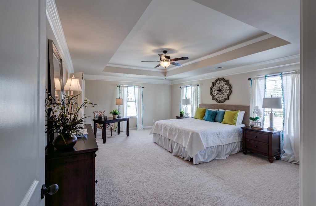 A master bedroom in the reynold