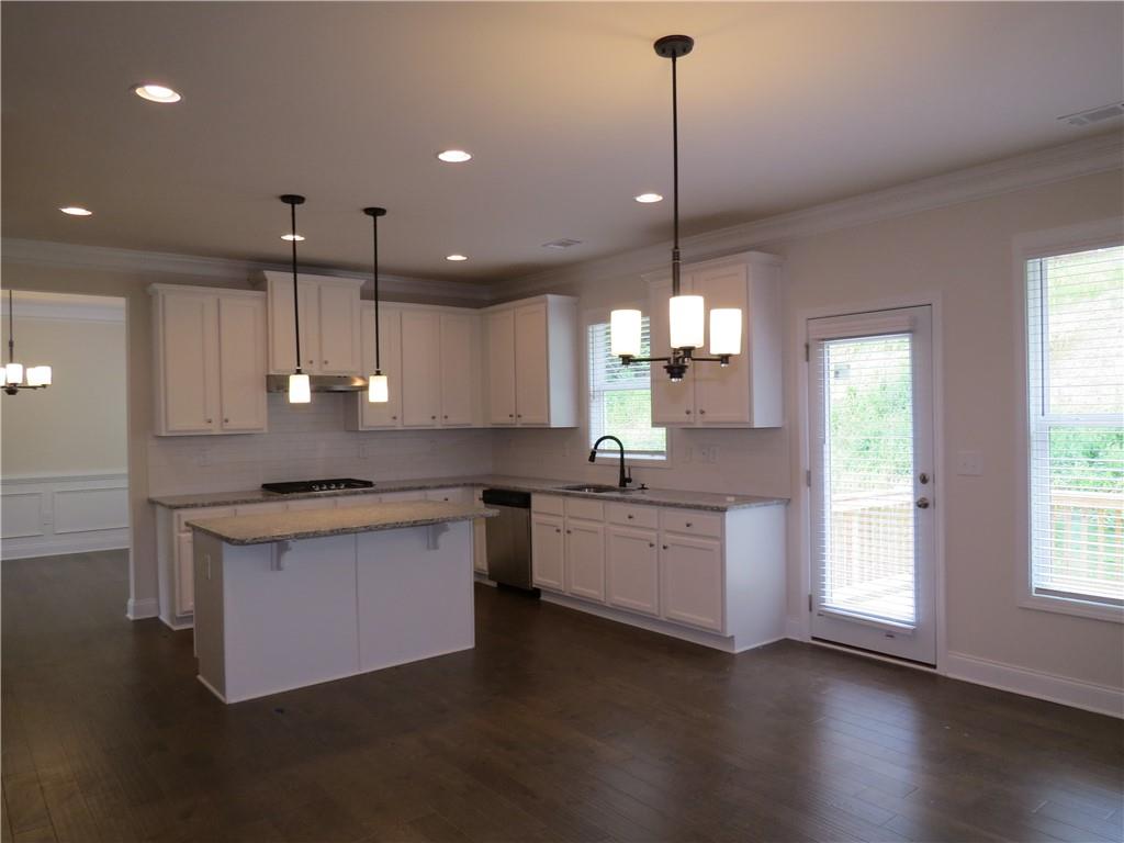 river rock homesite 9 kitchen move-in ready ball ground home