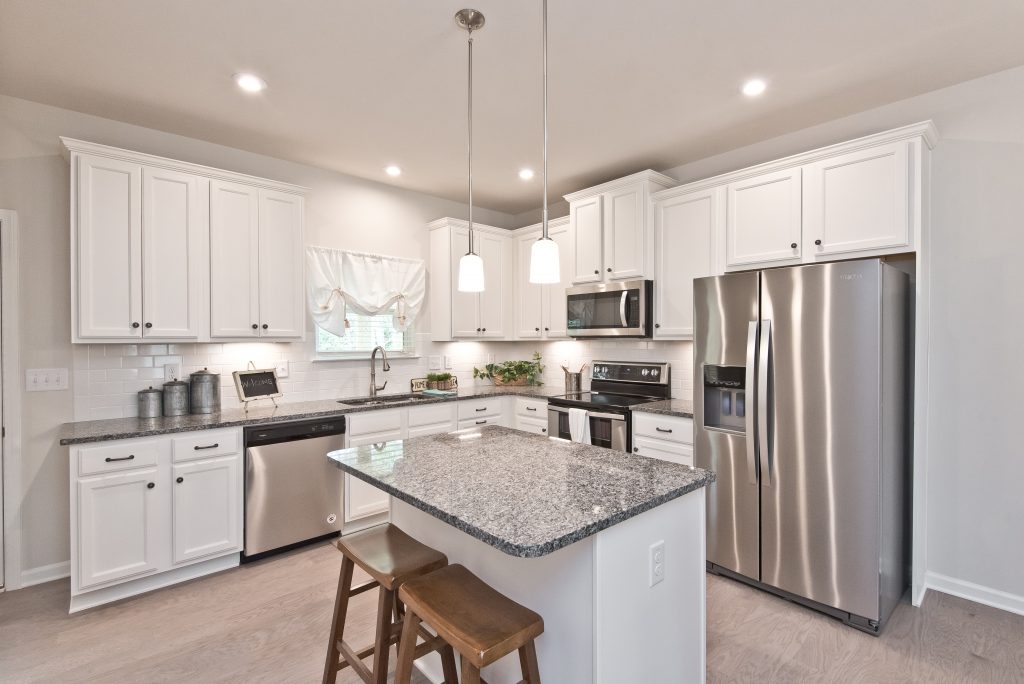 a kitchen in cantrell crossing