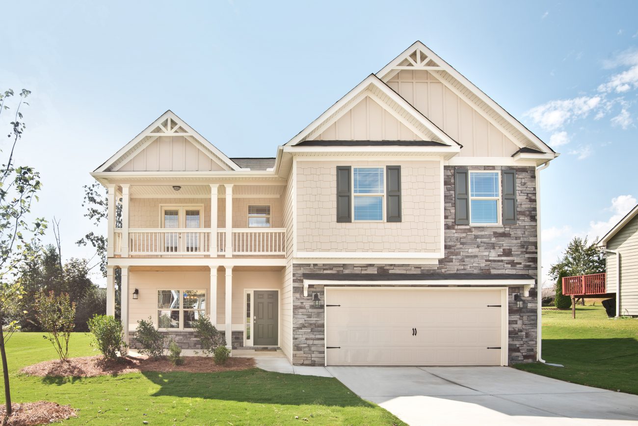 One of the single family homes in Adairsville in Maple Village