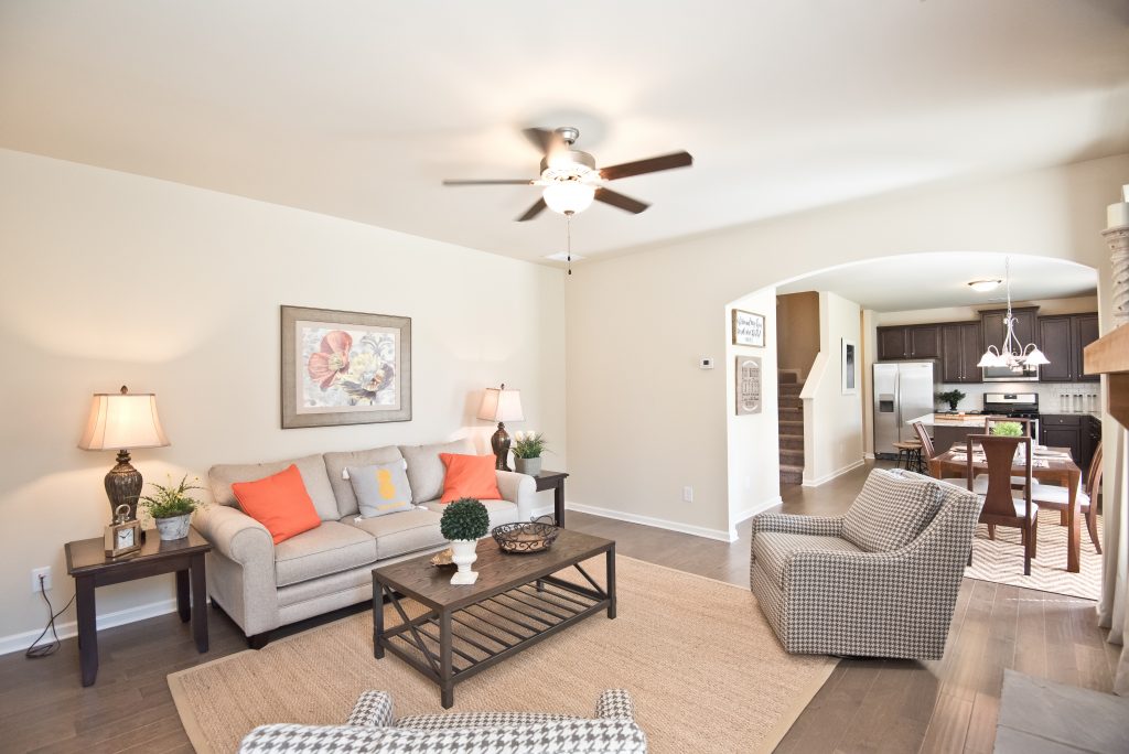 Living Room in Maple Village Single family home in Adairsville