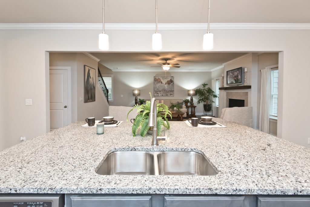 A kitchen in an executive series home