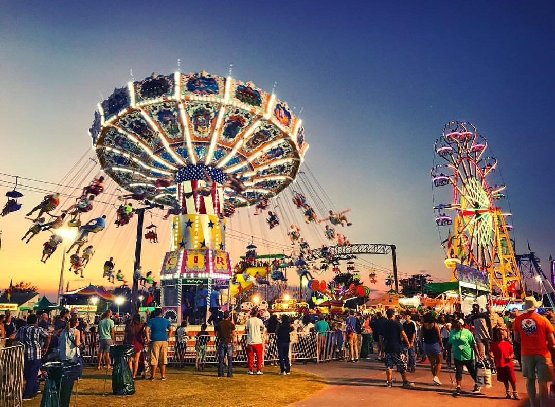 Rides at North Georgia State Fair