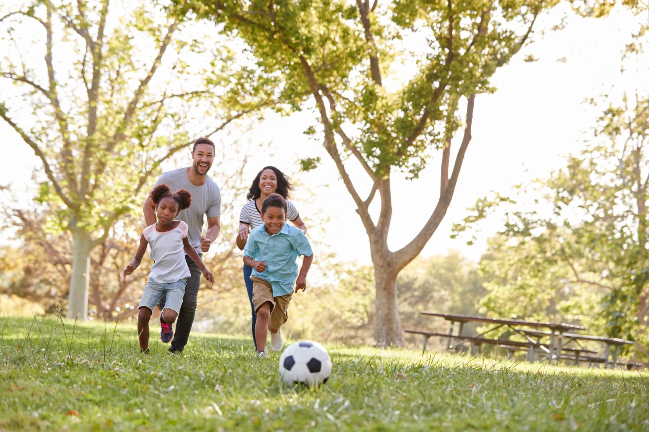 A family playing and finding fun things to do in fall in Ball Ground Ga stockbroker © 123rf