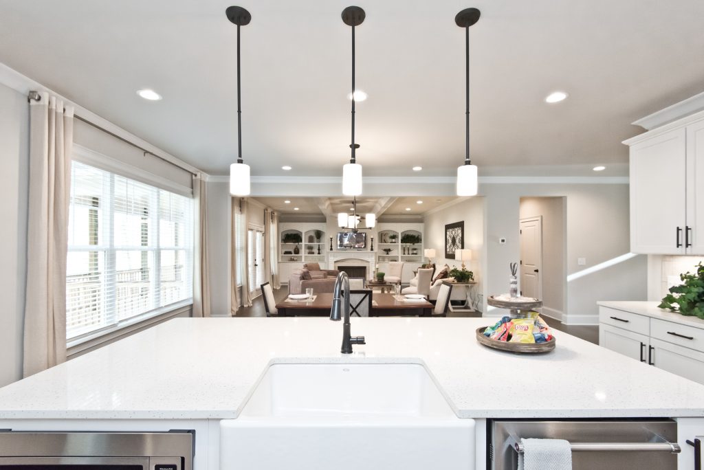 a kitchen in an Entrenchment Hill home