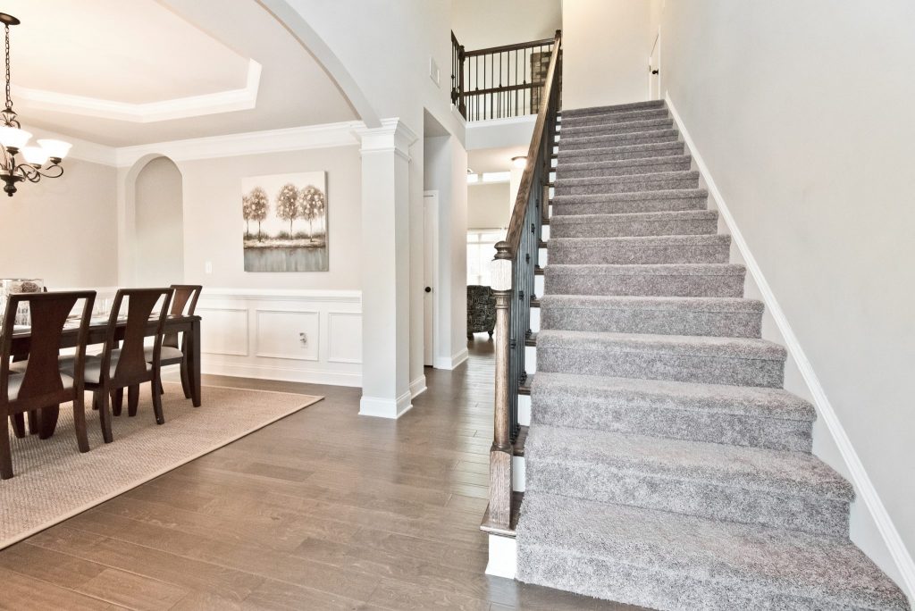 an entryway in a new home in River Rock