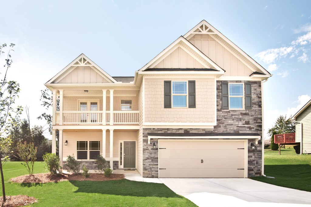 A Chatsworth open-concept floor plan home at Old Lost Mountain Estates in Powder Springs