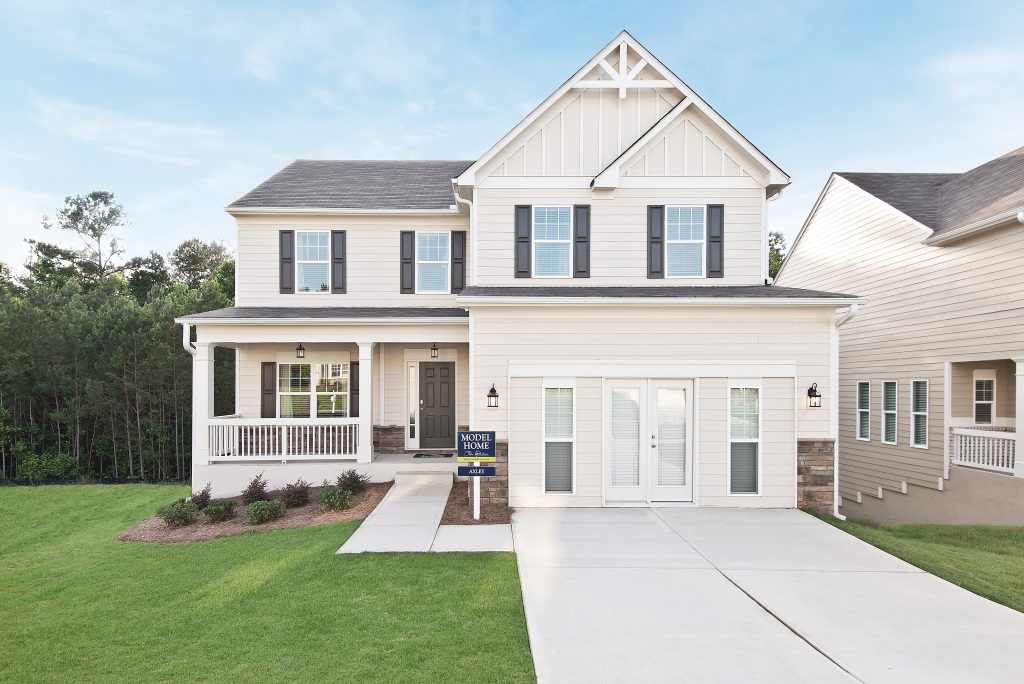 A Craftsman style exterior home