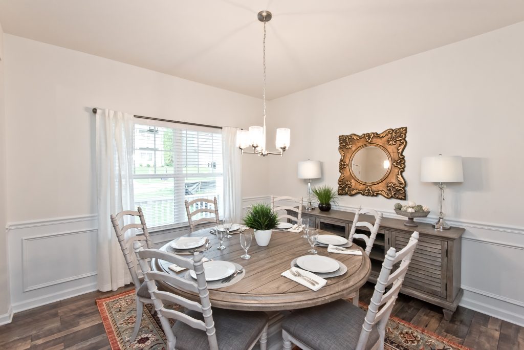 Craftsman style dining room