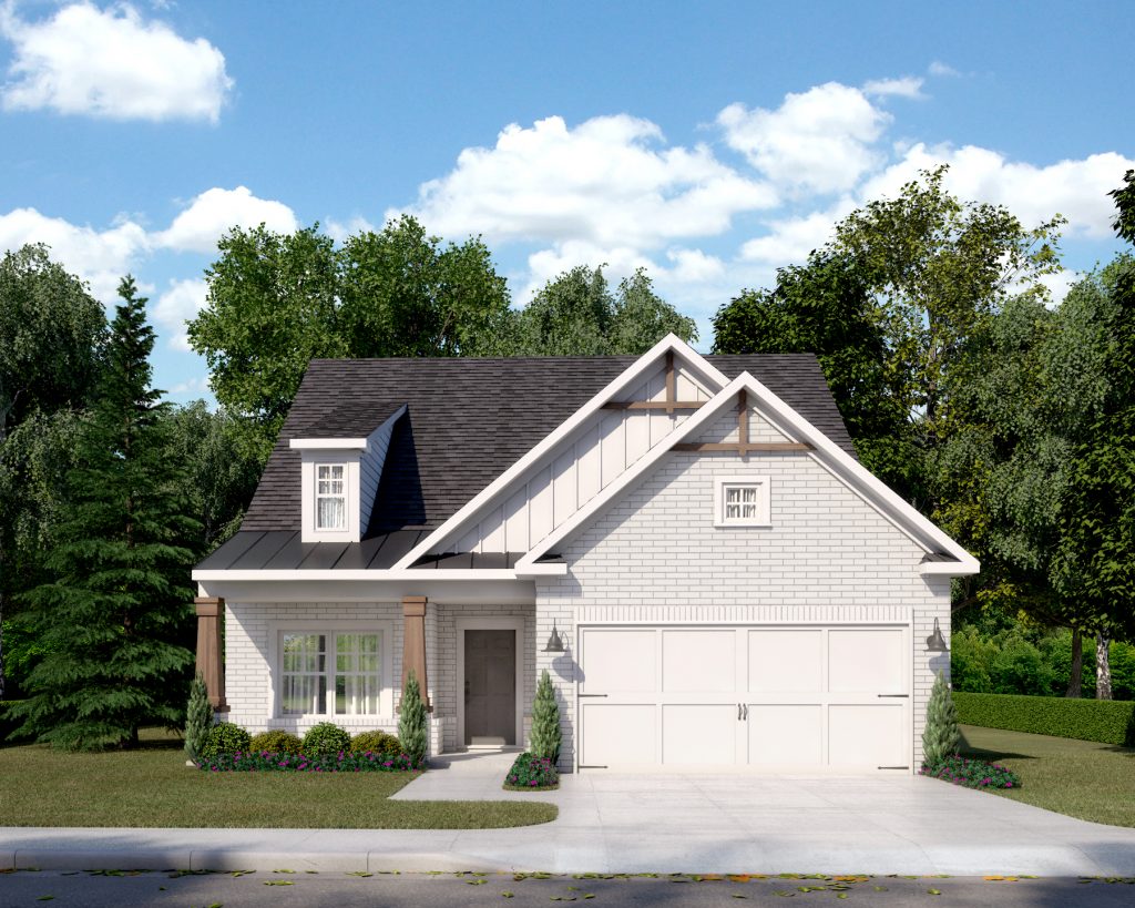 New Homes in Powder Springs with Bedroom Home Office Options