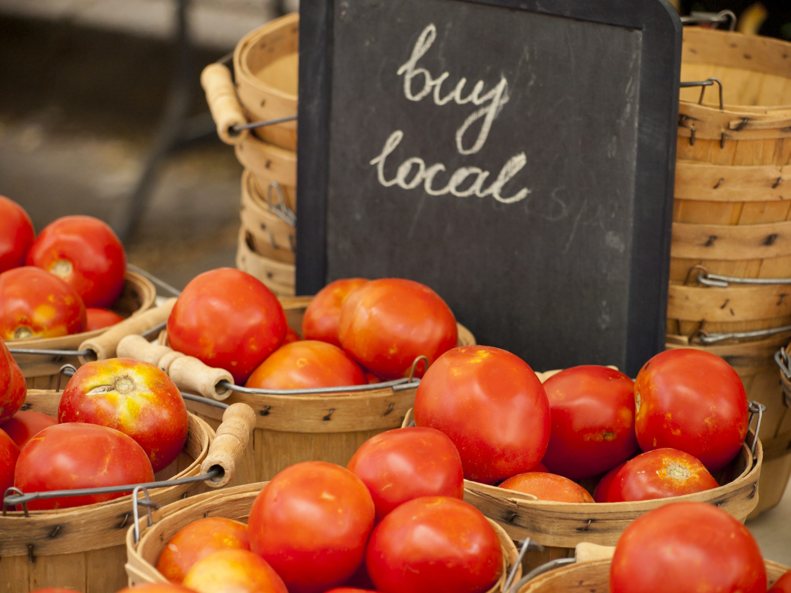 Farmers market tomatoes ©Arina P Habich 