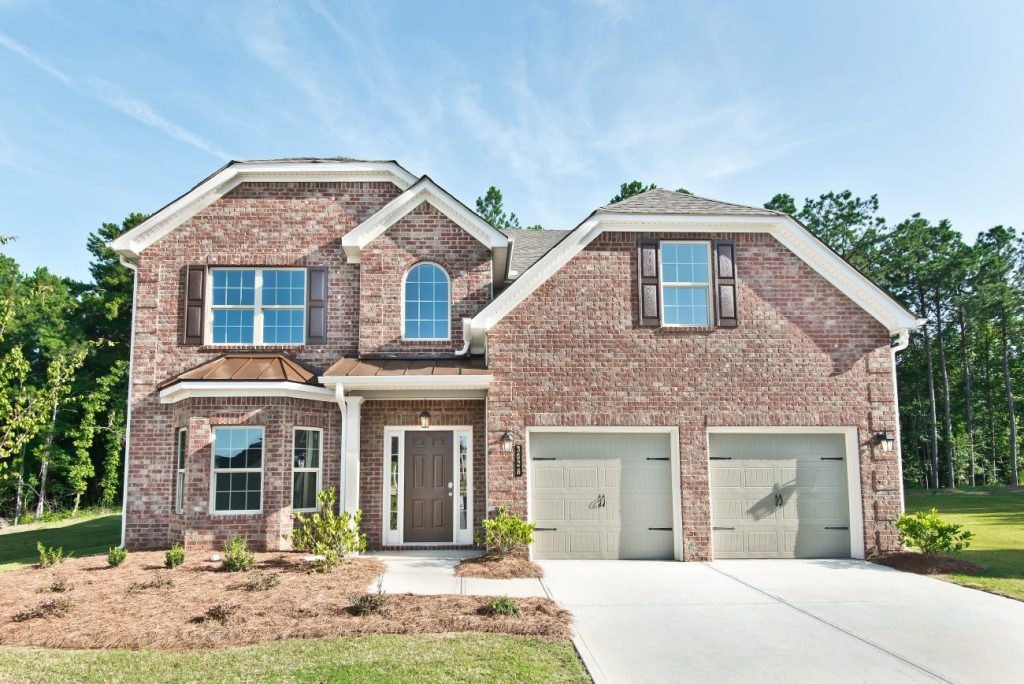 A new single-family home in Carter Grove