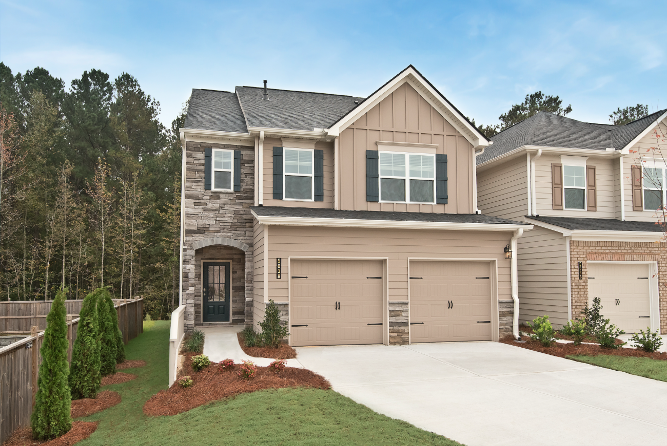 Townhomes for sale at Park Center Pointe from Kerley Family Homes