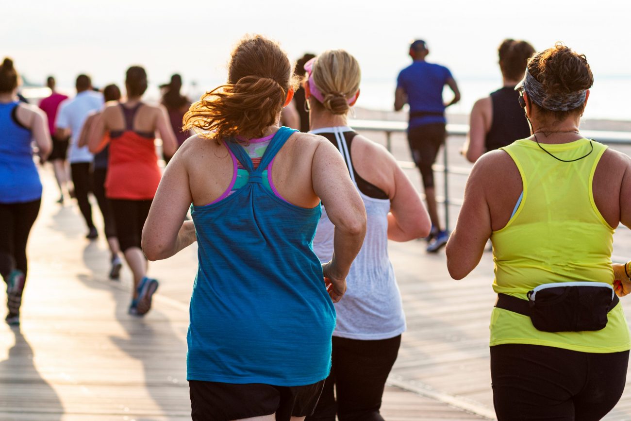 Group of people running ©WoodysPhotos