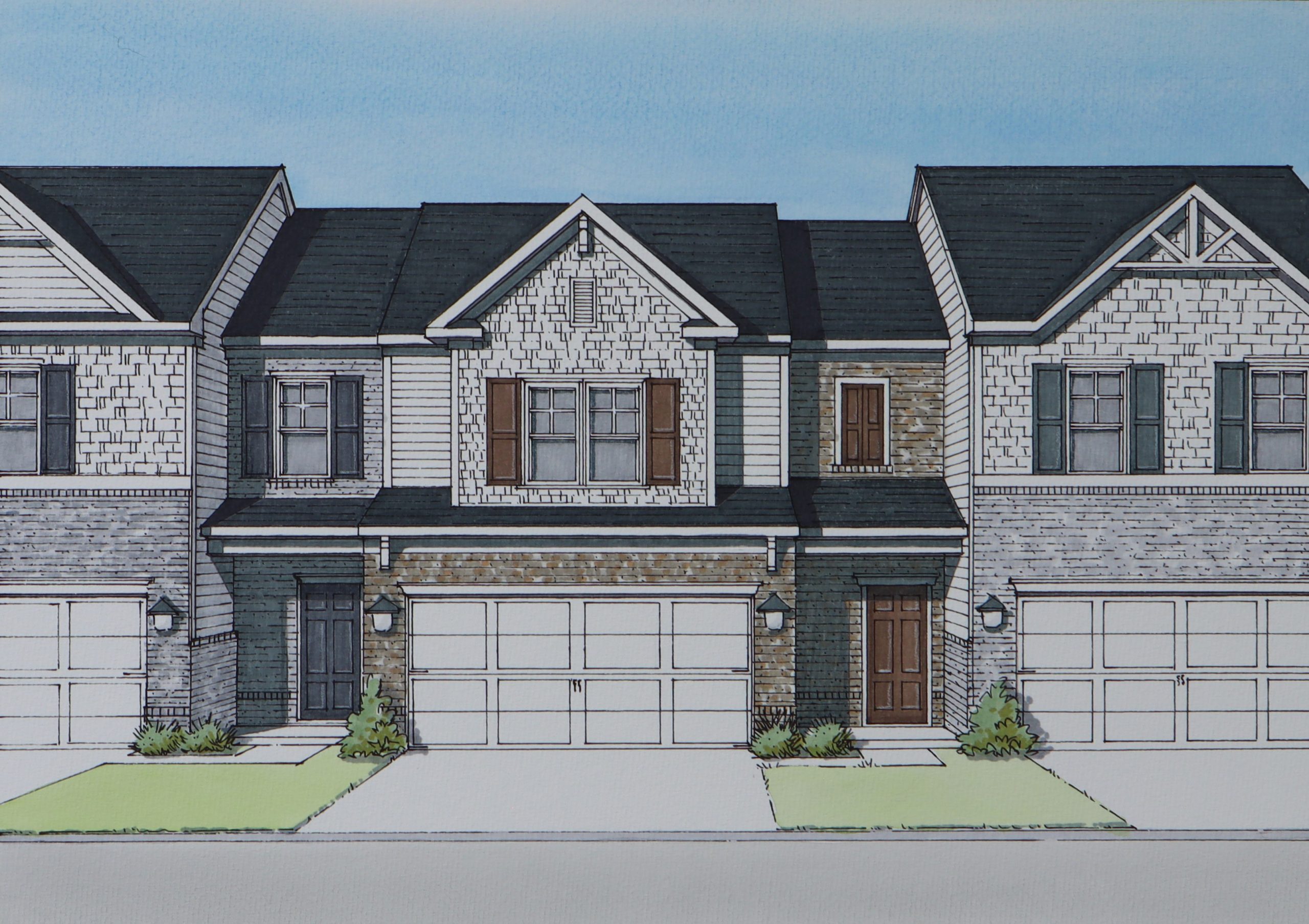 Bayberry - Townhome Floor Plan