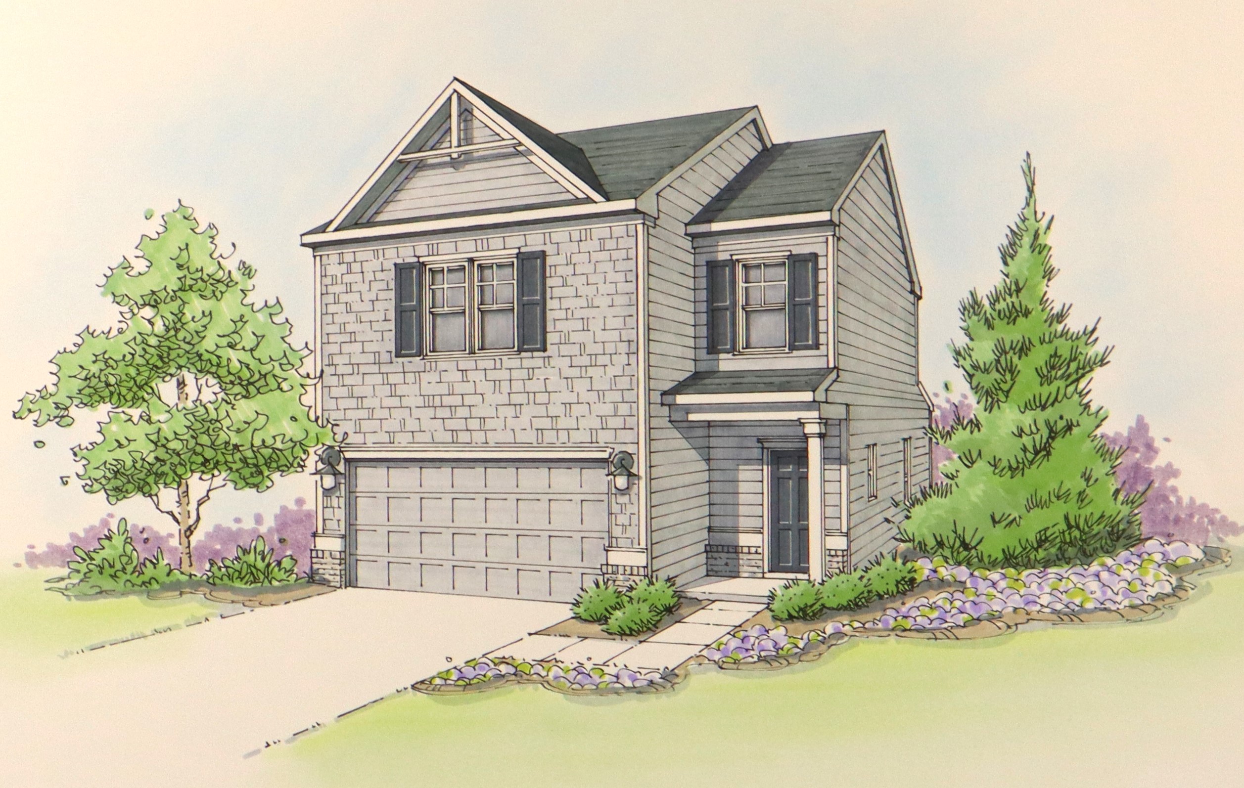 Redbud - Single Family Floor Plan