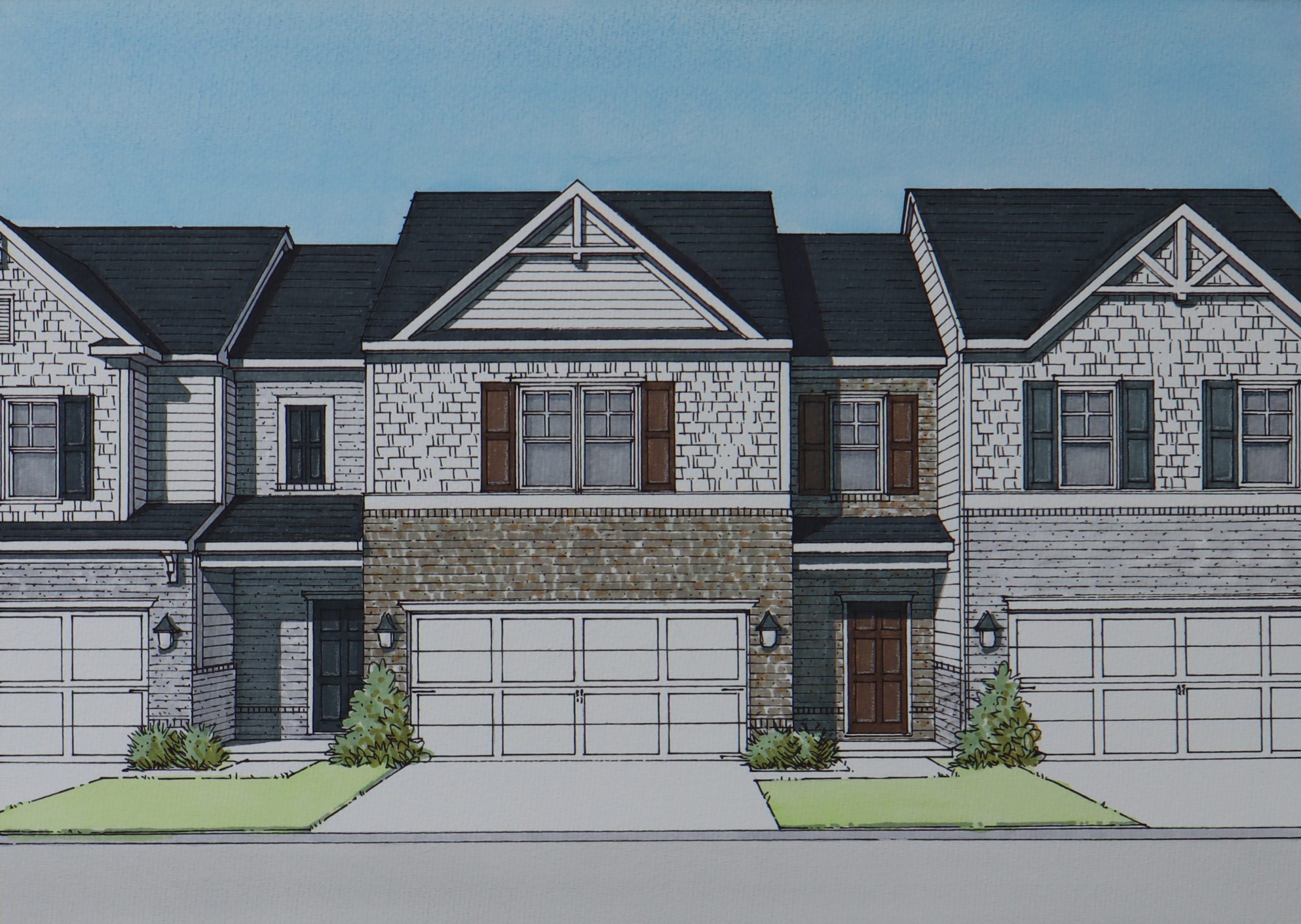 Redbud - Townhome Floor Plan