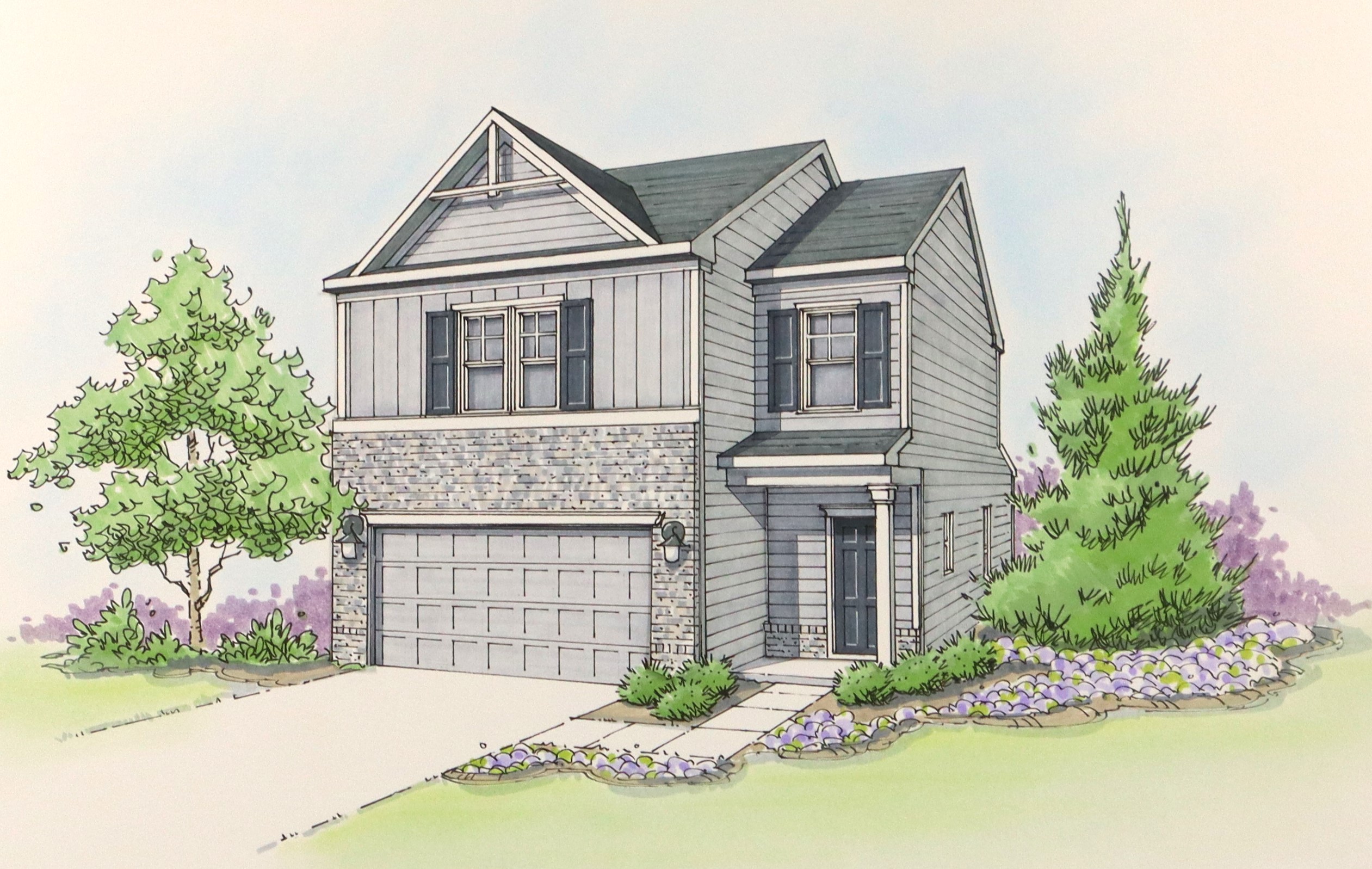 Redbud - Single Family Floor Plan