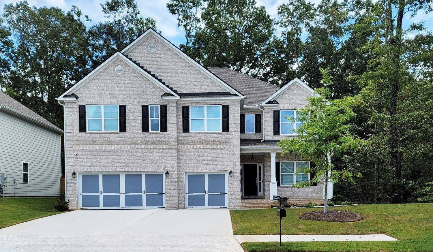 Gray Two Story House - KFH - Chapel Hill