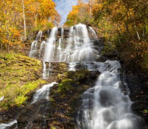  Amicalola Falls State Park waterfall near new townhomes in Dawsonville. ©Sean Pavone 